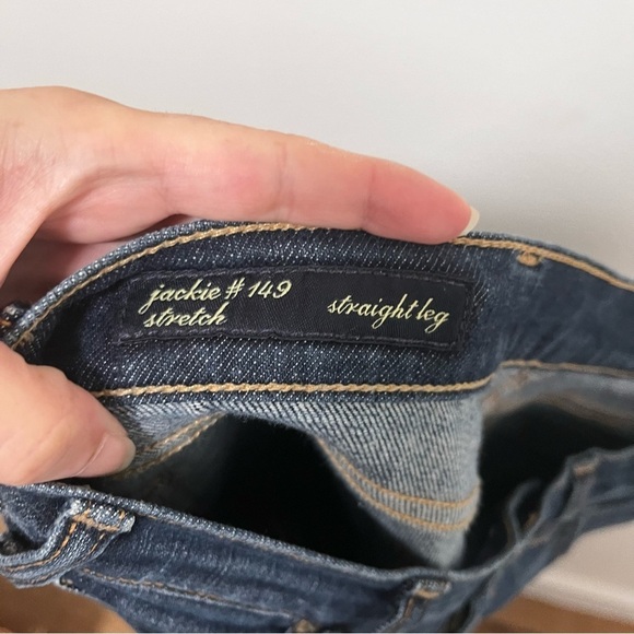 CITIZENS OF HUMANITY Jackie #149 Stretch Straight Leg Jeans Buckle Embroidery 25 - Picture 6 of 15